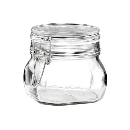 BOTE CRISTAL HERMETICO BORMIOLI FIDO 0.5L